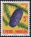 St. Pierre ja Miquelon 1958 - Red spruce St. Pierre ja Miquelon 1958 - Red spruce