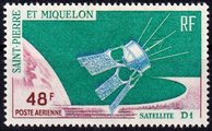 St. Pierre ja Miquelon 1966 - Satellite D1 St. Pierre ja Miquelon 1966 - Satellite D1