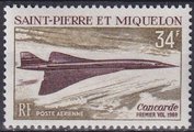 St. Pierre ja Miquelon 1969 - Concorde St. Pierre ja Miquelon 1969 - Concorde