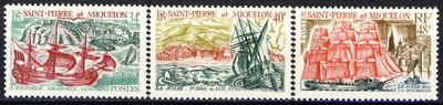 St. Pierre ja Miquelon 1969 - Maritime links with France (3) St. Pierre ja Miquelon 1969 - Maritime links with France (3)