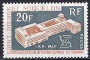 St. Pierre ja Miquelon 1969 - International Labor Organization (ILO) 50 year St. Pierre ja Miquelon 1969 - International Labor Organization (ILO) 50 year