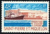 St. Pierre ja Miquelon 1970 - New cold store at St. Pierre