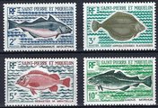 St. Pierre ja Miquelon 1972 - Fishes (4) St. Pierre ja Miquelon 1972 - Fishes (4)