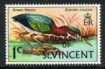 St. Vincent Grenadines 1974 - Birds 1/15 Overprinted