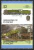 St. Vincent Grenadines 1986 - Locomotives VI 13+14/16 - Clan Class UK, pair