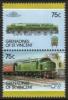 St. Vincent Grenadines 1987 - Locomotives VII 9+10/16 - Class 40 UK, pair