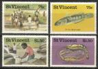 St. Vincent 1986 - Fresh-water Fishing (4) St. Vincent 1986 - Fresh-water Fishing (4)