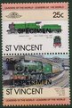Locomotives 25c (pair) Specimen