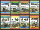 St. Vincent 1984 - Locomotives II (8x2 -pairs) St. Vincent 1984 - Locomotives II (8x2 -pairs)