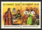 St. Vincent 1986 - Discovery of America, 500th Anniv (1992) I - 3+4/6 pair St. Vincent 1986 - Discovery of America, 500th Anniv (1992) I - 3+4/6 pair
