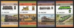 St. Vincent 1986 - Locomotives VI (4x2 -pairs) St. Vincent 1986 - Locomotives VI (4x2 -pairs)