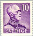 Ruotsi 1939 - King Gustaf V 10 ore violet