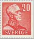 Ruotsi 1940 - King Gustaf V 20 ore red, right Ruotsi 1940 - King Gustaf V 20 ore red, right
