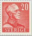 Ruotsi 1940 - King Gustaf V 20 ore red, right