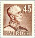 Ruotsi 1940 - King Gustaf V 45 ore brown Ruotsi 1940 - King Gustaf V 45 ore brown
