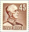 Ruotsi 1940 - King Gustaf V 45 ore brown