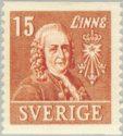 Sweden 1939 - Carl von Linne 15 o brown