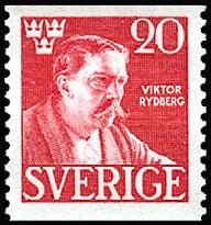 Sweden 1945 - Viktor Rydberg 1/2