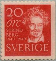 Ruotsi 1949 - August Strindberg, right