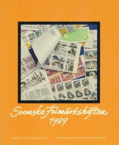 Sweden 1989 - Sweden official year set 1989 booklets