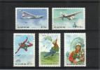 Korea P (DPRK) 1975 - Aerial Sports for National Defence Korea P (DPRK) 1975 - Aerial Sports for National Defence