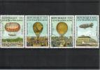 Keski-Afrikan tasavalta 1983 - Hot air balloons, Manned Flight Bicentenary Keski-Afrikan tasavalta 1983 - Hot air balloons, Manned Flight Bicentenary