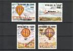 Tsad (Tchad) 1983 - Balloons, Manned Flight Bicentenary Tsad (Tchad) 1983 - Balloons, Manned Flight Bicentenary