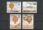 Tsad (Tchad) 1983 - Balloons, Manned Flight Bicentenary