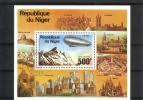 Niger 1976 - 75th anniversary of the Zeppelin Souvenir Sheet