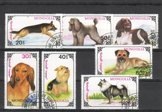 Mongolia 1991 - Koiria Mongolia 1991 - Koiria