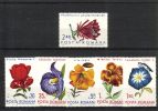 Romania 1971 - Kasvitieteellisten puutarhojen kukkia. Romania 1971 - Kasvitieteellisten puutarhojen kukkia.