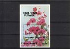 Korea N (DPRK) 1984 - Kim-II-Sung flowers souvenir sheet