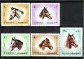 Fujeira 1971 - Horse heads Fujeira 1971 - Horse heads