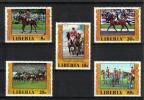 Liberia 1977 - Equestrian gold medal winners in Montreal Liberia 1977 - Equestrian gold medal winners in Montreal