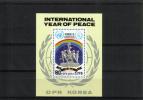 Korea N (DPRK) 1986 - Sculpture, International Year of Peace