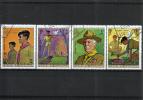 Fujeira 1970 - Boy Scouting Overprinted in gold Fujeira 1970 - Boy Scouting Overprinted in gold