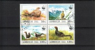 Azerbaijan 1994 - Black Grouse - World Wildlife Fund