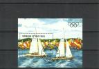 Burkina Faso (Ylä-Volta) 1983 - Soling Class, wind surfers Souvenir Sheet