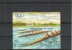 Tsad (Tchad) 1984 - Souvenir Sheet Kayak scenes