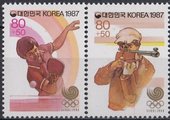Korea E (ROK) 1987 - Seoul 1988 Olympic Games Series (2x 80+50w) Korea E (ROK) 1987 - Seoul 1988 Olympic Games Series (2x 80+50w)