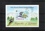 Liberia 1976 - Downhill skiing, Olympic Winter Games, Innsbruck