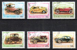 Togo 1999 - Antique Automobiles (6) Togo 1999 - Antique Automobiles (6)