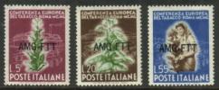 Trieste 1950 - European Tobacco Conference, Rome, 1950. Overprint AMG-FTT