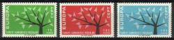 Turkey 1962 - Europa Issue, 1961 Stylized tree with 19 leaves (3)