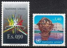 UN Geneva 1987 - Art, Armillary Sphere (2)