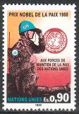 YK Geneve 1989 - Nobel Peace Prize in 1988 to the UN peacekeepers YK Geneve 1989 - Nobel Peace Prize in 1988 to the UN peacekeepers