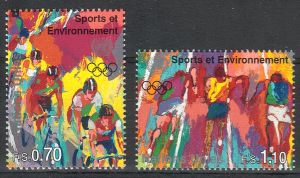 UN Geneva 1996 - Olympic Games of the modern era 100 years (2)