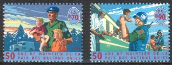 YK Geneve 1998 - UN Peacekeeping Operations 50th anniv. (2) YK Geneve 1998 - UN Peacekeeping Operations 50th anniv. (2)