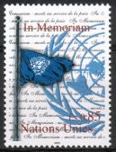 UN Geneva 2003 - In Memoriam of the fallen in the service of peace