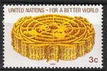YK New York 1988 - For a better world UN emblem YK New York 1988 - For a better world UN emblem